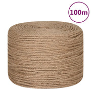 Corda | Fune in Juta Lunga 100 m Spessa 6 mm