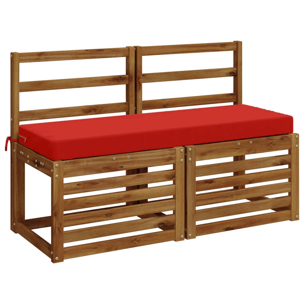 Cuscino per panchina SOEST 100% Poliestere Rosso 949768
