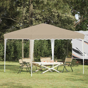 Tenda per feste a pop-up-Gazebo Crema 288 x 288 x 245 cm 309668