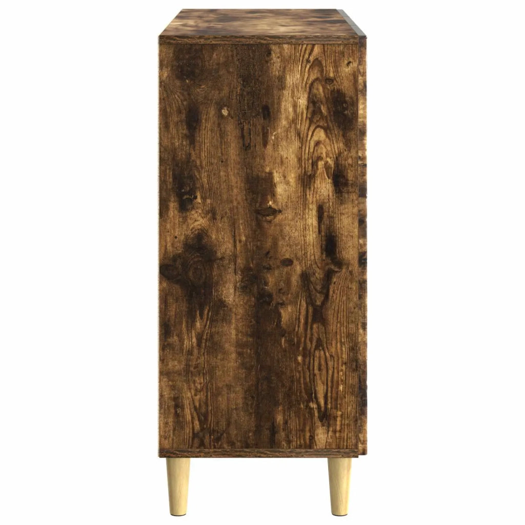 Credenza Rovere Fumo 89 x 34,5 x 80 cm Legno ingegnerizzato 895110