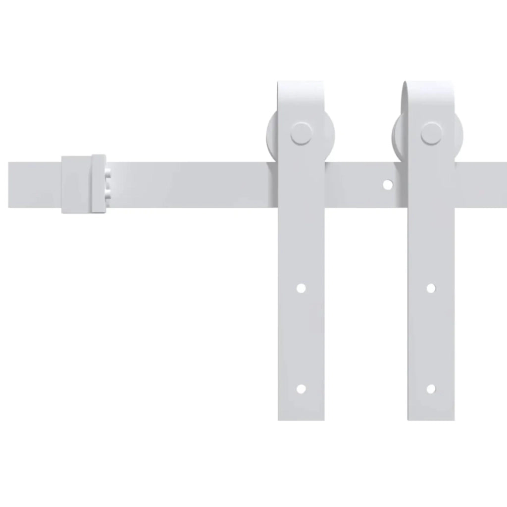 Porta scorrevole Naturale e Bianco 73,5 x 211 cm 3445423