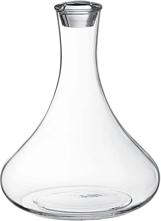 Karaf da vino in vetro trasparente 1 litro