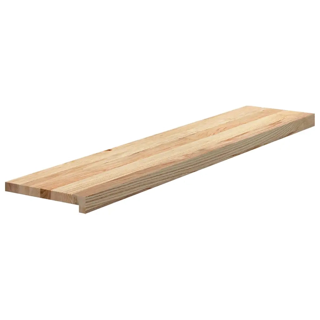 Gradini 4 pz 120x30x2 cm in Rovere Massello Non Trattato 3282904