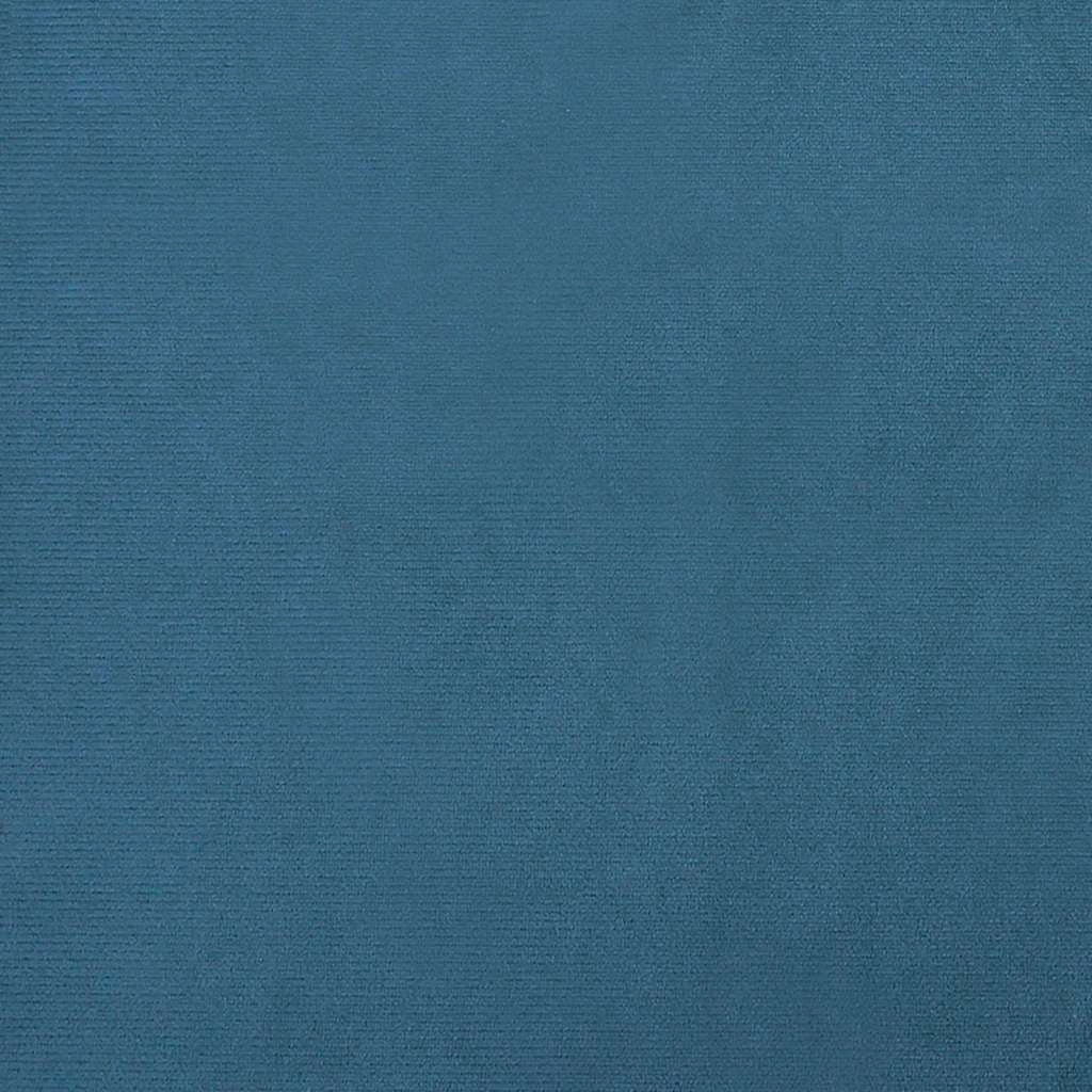 Cuccia per cani comoda 70 x 45 x 26,5 cm velluto blu 02_0042799