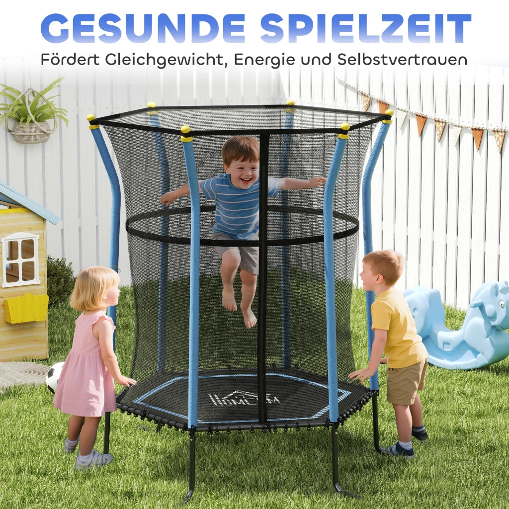 Trampolino per bambini ¨C zephmum ¨C nero e blu