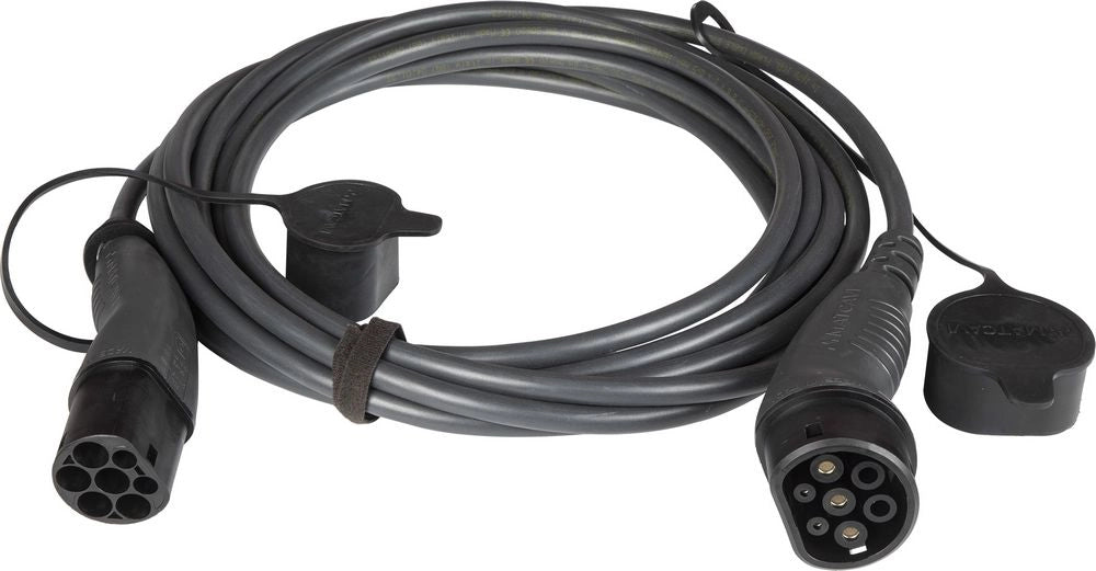 Magneti Marelli Cavo di collegamento per Wallbox, colonnette di ricarica EV Monofase 32A  5 mt - 7,4 Kw fino a 240 V