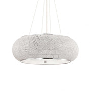 Lampada A Sospensione Pasha' Sp14 Cromo Ideal-Lux