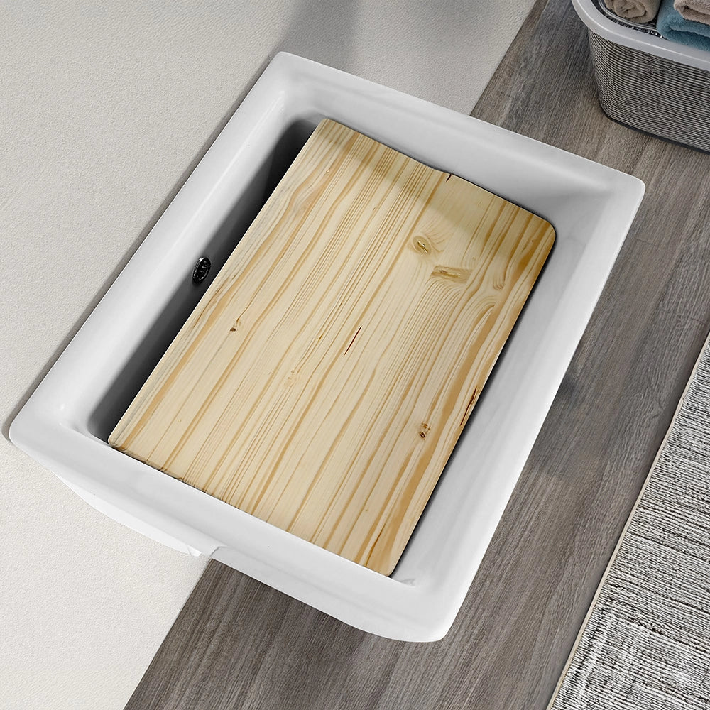Asse lavapanni per vasca da 60 cm in legno