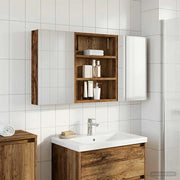Set di Armadi da Bagno con lo scaffale 3 pcs 100 x 10,5 x 50 cm 3403686