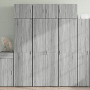Armadietto Grigio Sonoma 70x42,5x225 cm in Truciolato