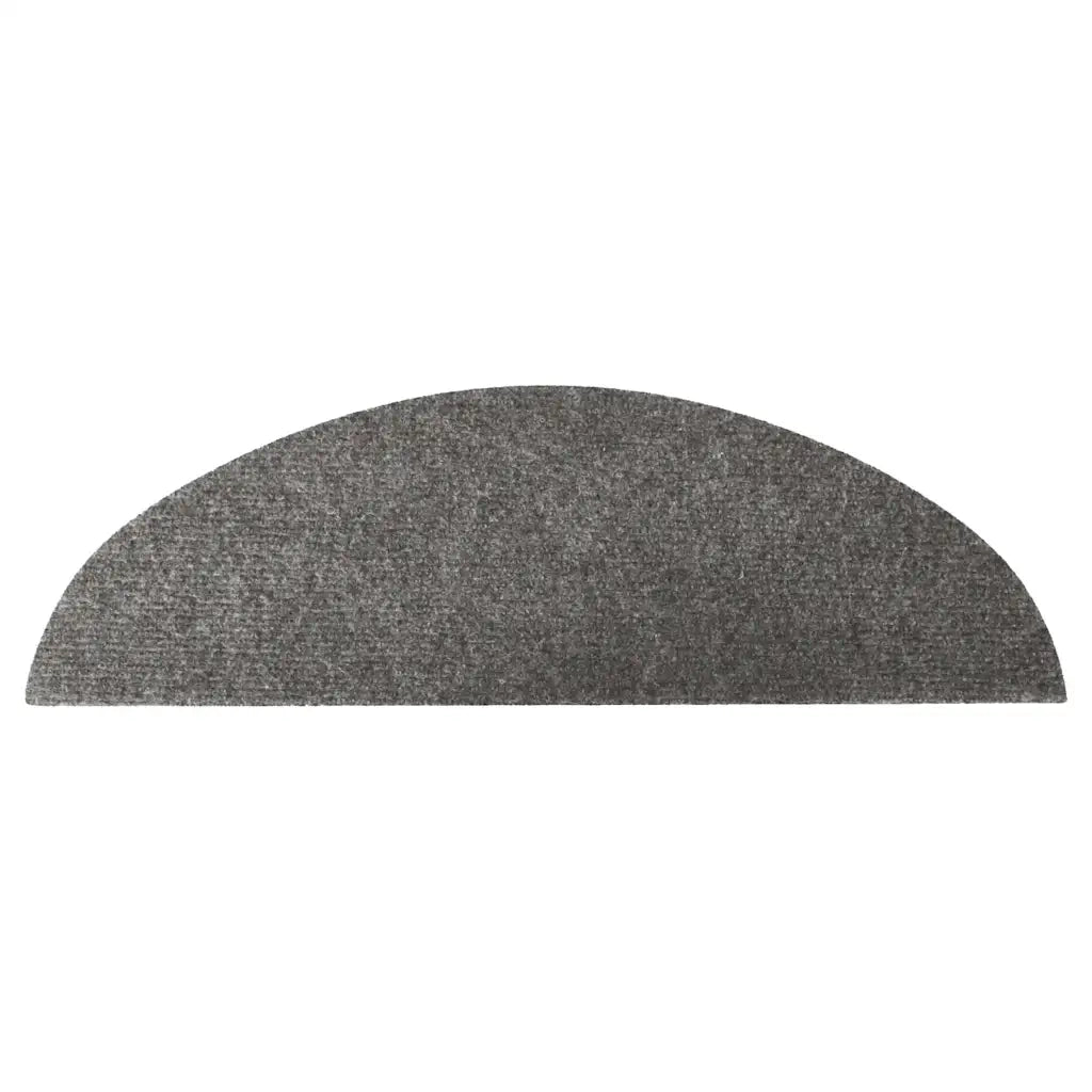 Tappetini Autoadesivi per Scale 30 pz | Gradini per Scale Grigi 56x17x3 cm