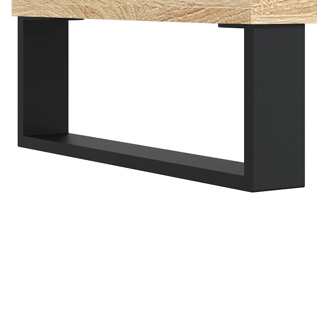 Credenza | Madia | Buffet da pranzo | Armadio da pranzo Rovere Sonoma 101,5x35x70 cm in Legno Multistrato