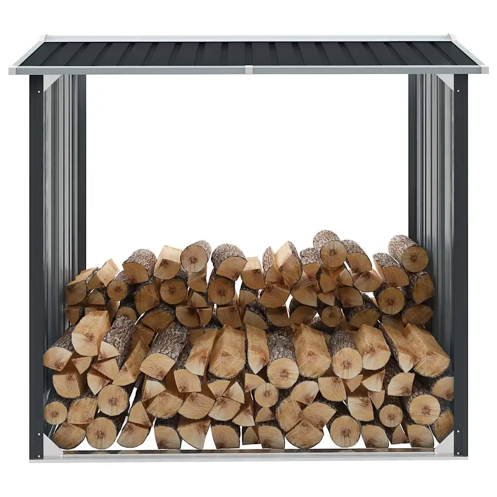 Capannone in Acciaio Zincato 172x91x154 cm Antracite 47082