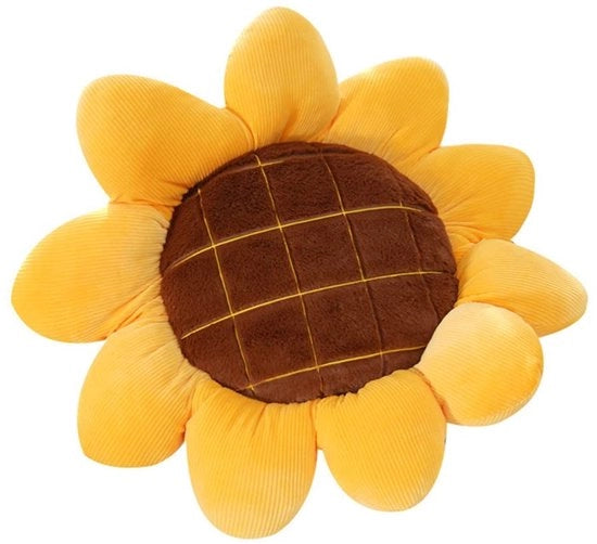 Soffice in forma di zinnia - Cuscino di piuma - Cuscino decorativo - Cuscino comodo - Pieno di alta qualità