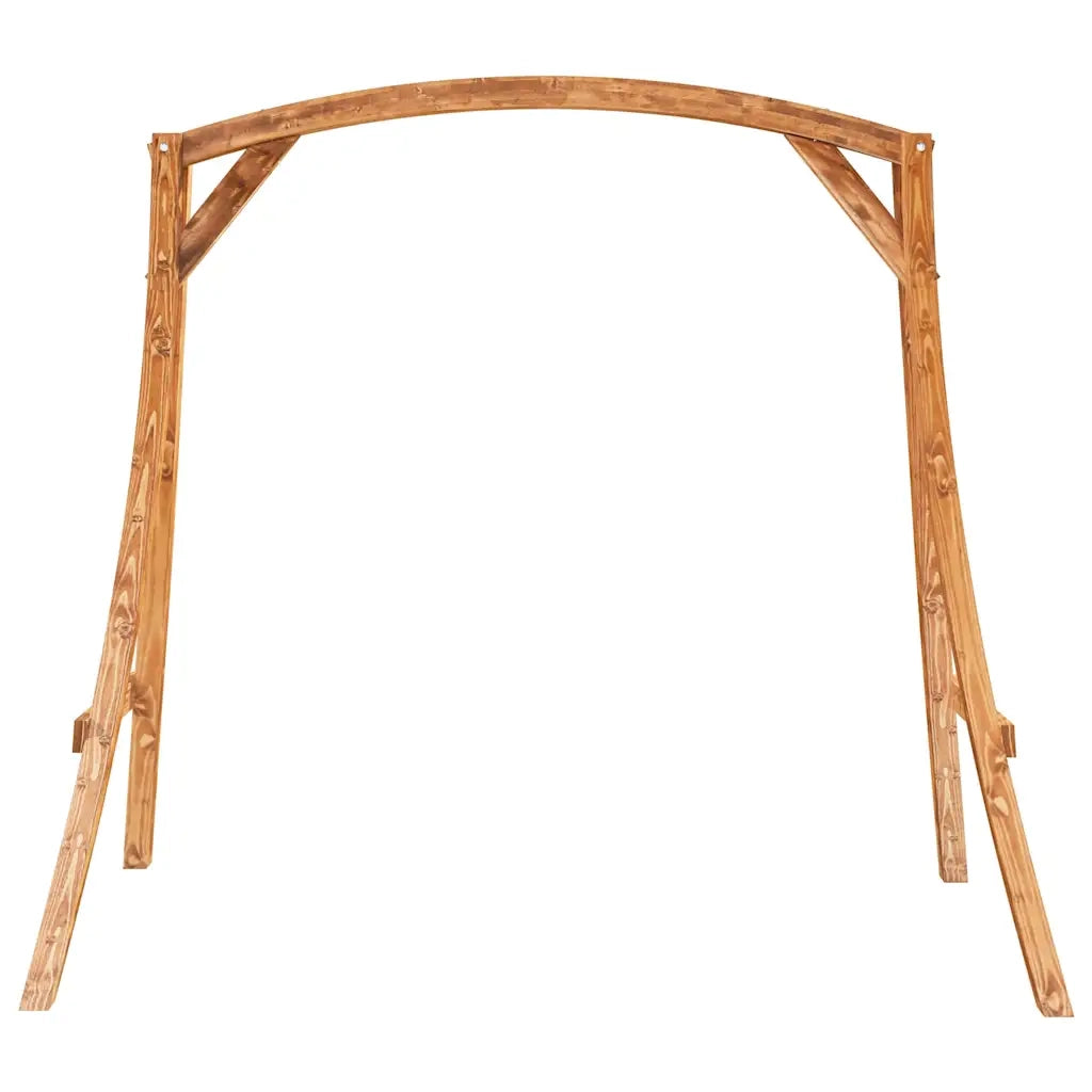Altalena in Legno Ricurvo con Finitura in Teak 313934