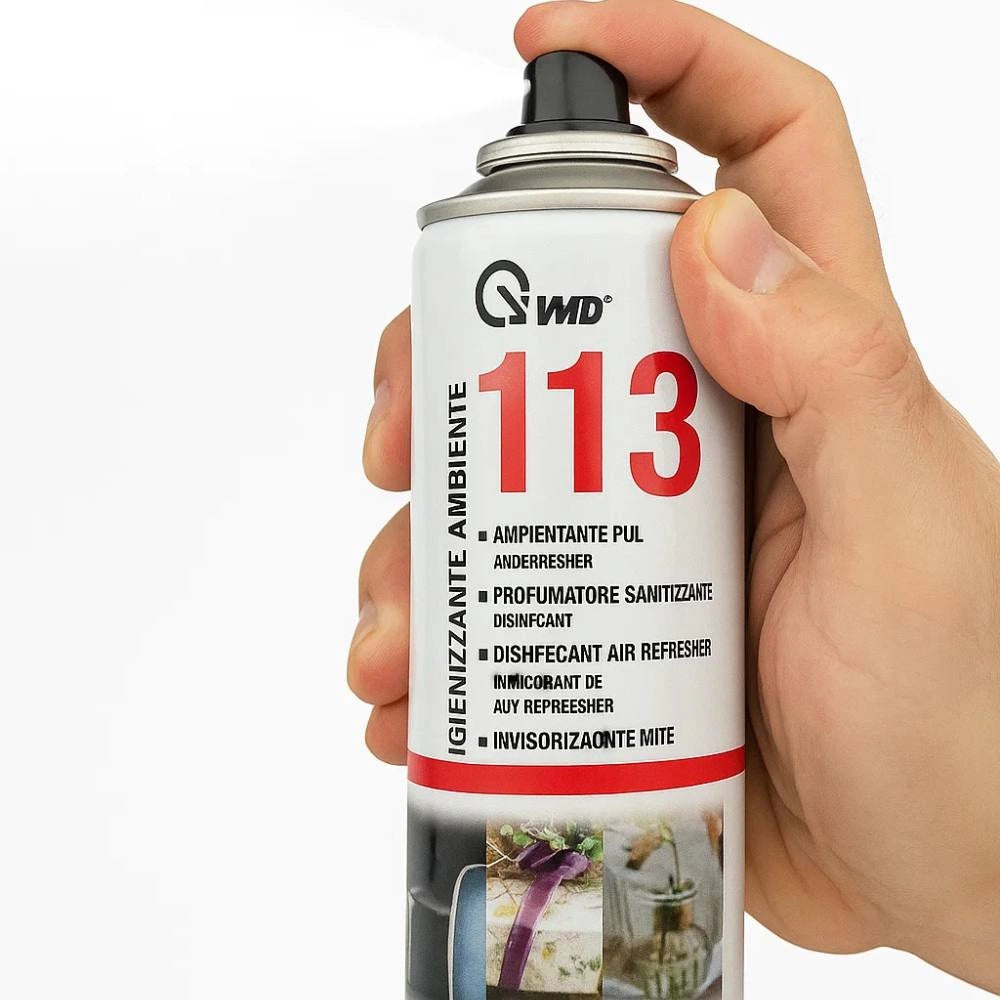 Vmd 113 igienizzante spray ambienti e superfici con azione battericida virucida