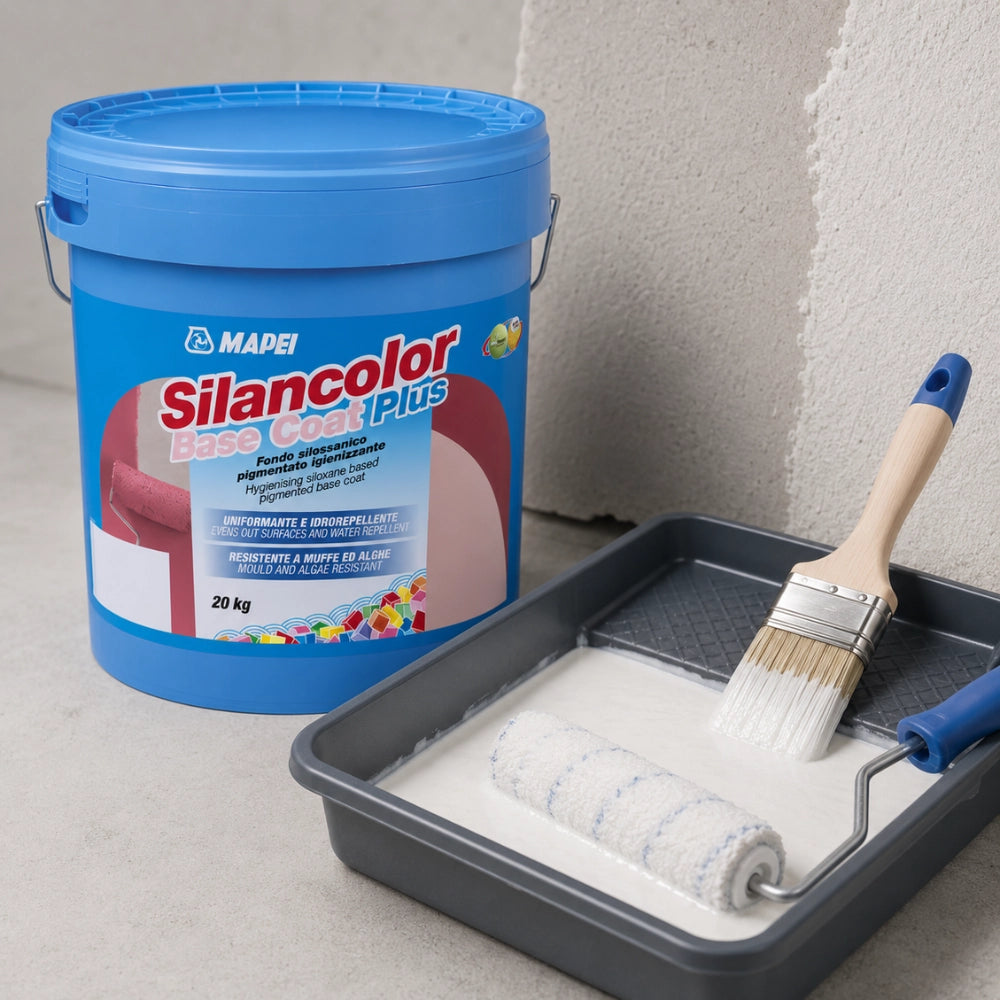Mapei silancolor base coat plus fondo silossanico igienizzante 20kg
