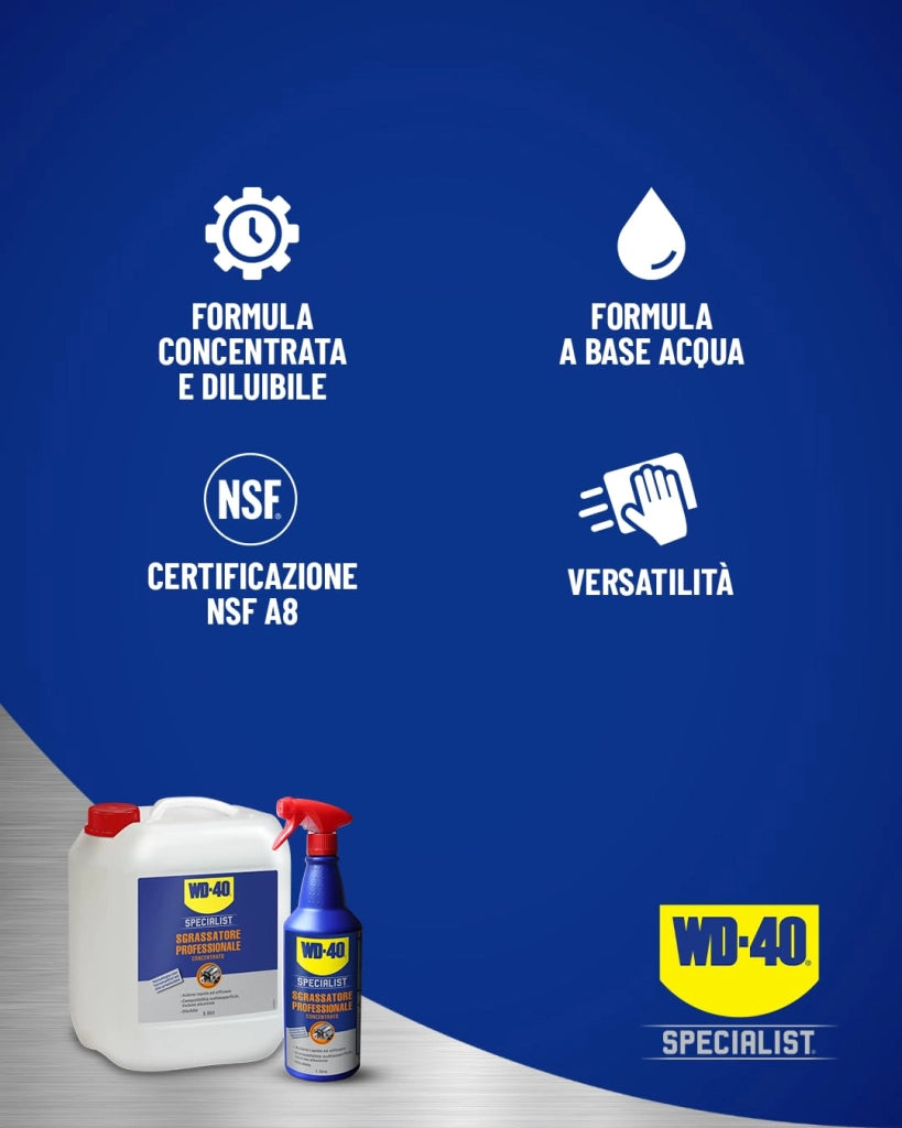 Sgrassatore Professionale Concentrato Wd 40 1 L 2 Pezzi