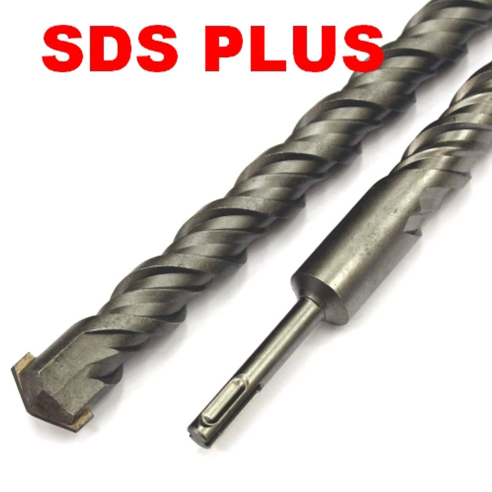 Trade Shop - Punta Gigante A Doppia Elica Con Attacco Sds Plus Per Martello Demolitore -       800 X 25 Mm