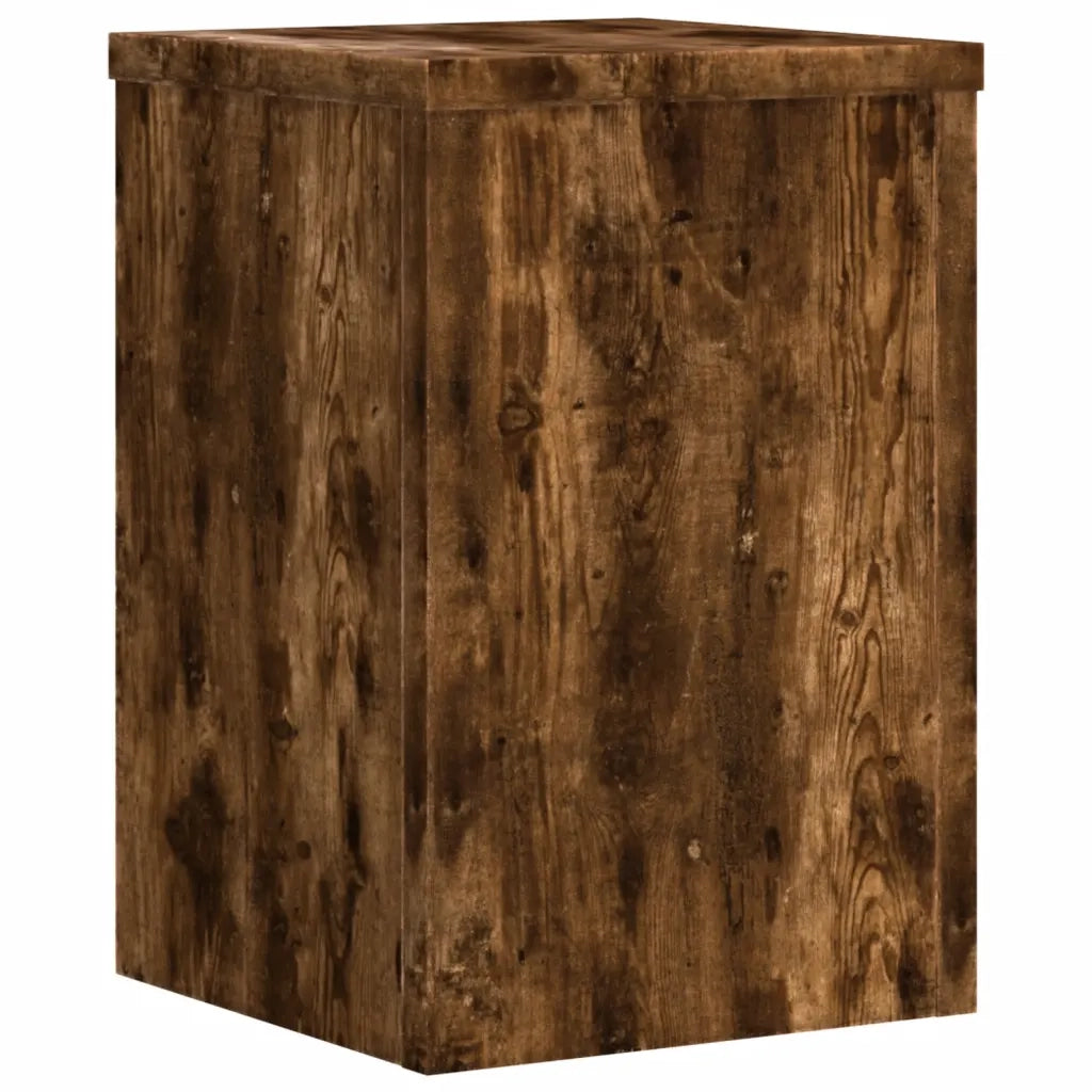 Supporti per piante | Sostegno per piante 2 pz Rovere 25x25x35 cm Legno Multistrato