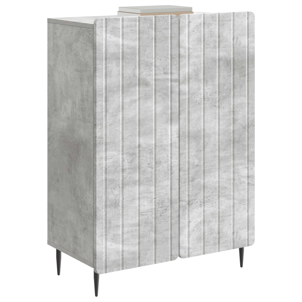 Credenza Grigio Cemento 66 x 34,5 x 92 cm Legno ingegnerizzato 894358