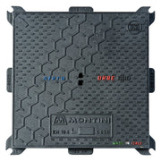 CHIUSINO IN GHISA CLASSE C250 URBE - 30 x 30 - Kg 7  - MONTINI