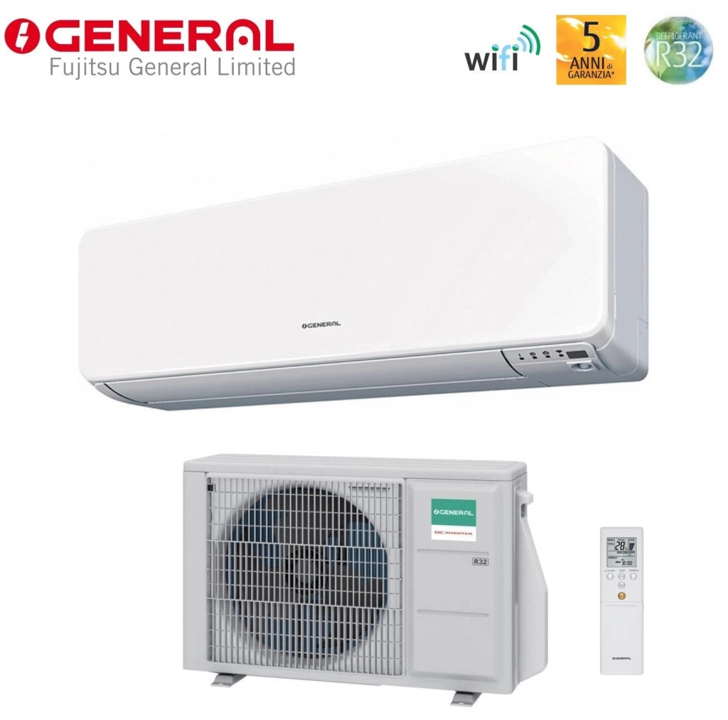 Condizionatore General Fujitsu Performance KG 14000 Btu ASHH14KGTG R-32 Wi-Fi Integrato