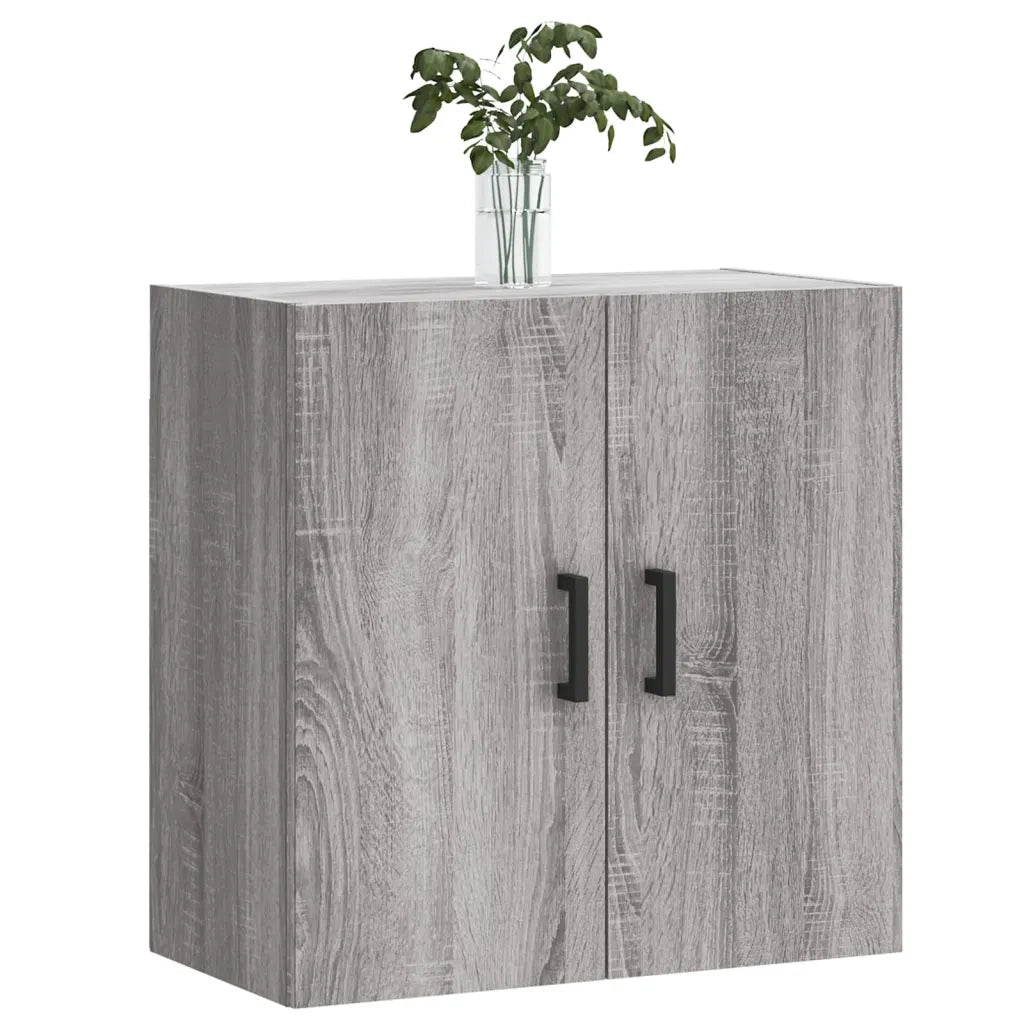 Armadietto a Muro | Mobile Pensile Grigio Sonoma 60x31x60 cm in Legno Multistrato