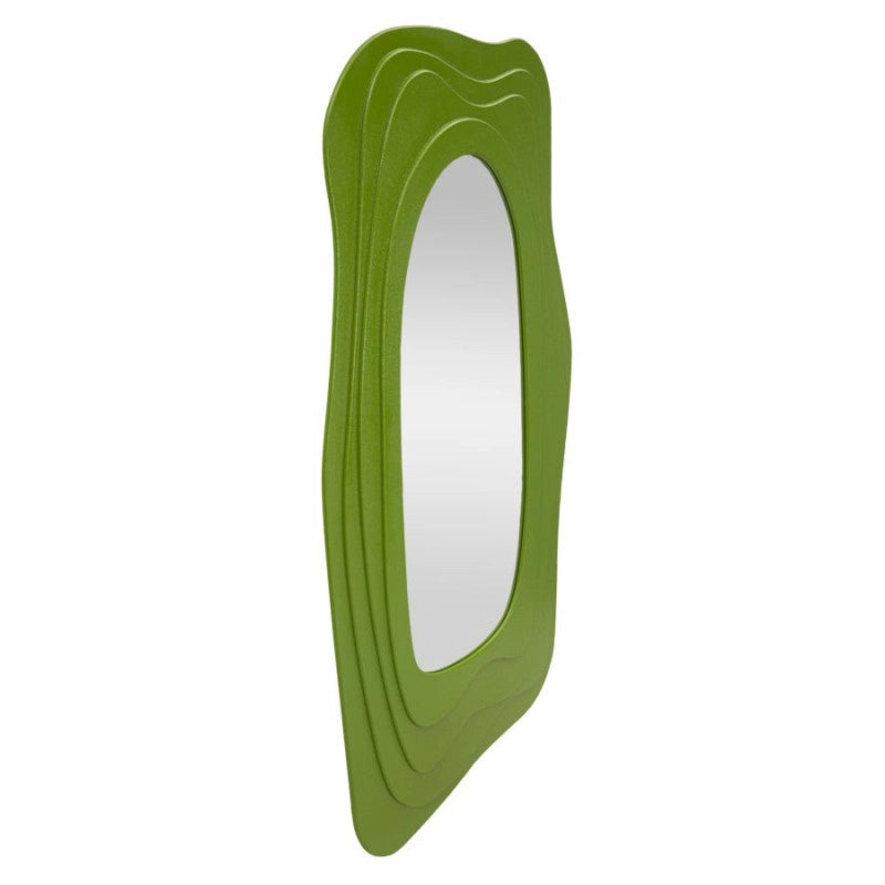 Specchio Da Muro Dafne Verde cm 90x4x165