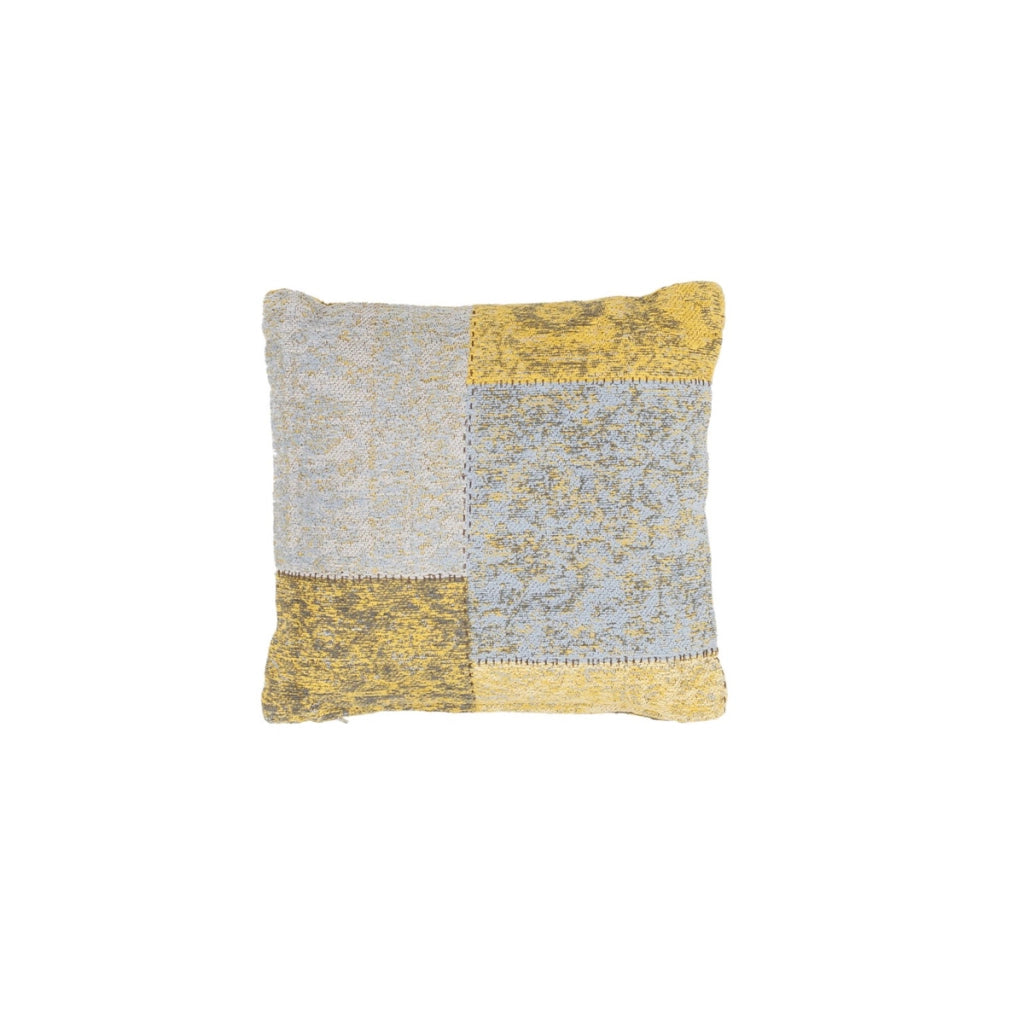 Cuscino Jacquard Gold 150 in cotone stile patchwork