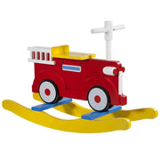 Auto a dondolo in legno, 69,5x24x37 cm