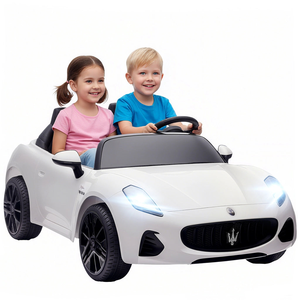 Auto Elettrica per Bambini Maserati ¨C Minimal ¨C Bianco