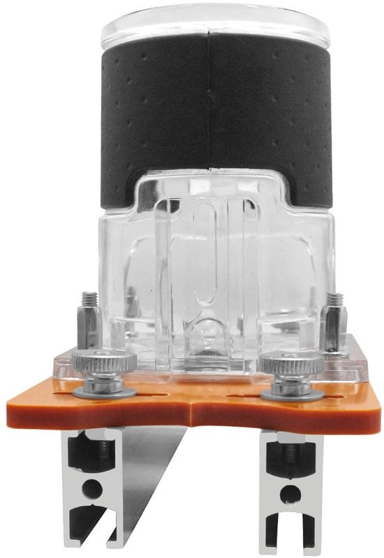 Houtfrees 2-in-1 in Lega di Alluminio - Freccia per Legno - Accessori per Seghe - Adatto per Scorte di Legno da 0 a 5 cm - Macchina per Frecciate