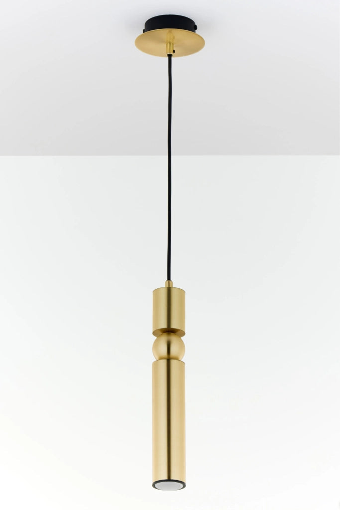 Lampada a sospensione moderna oro tubo GU10 Jupiter ALAS