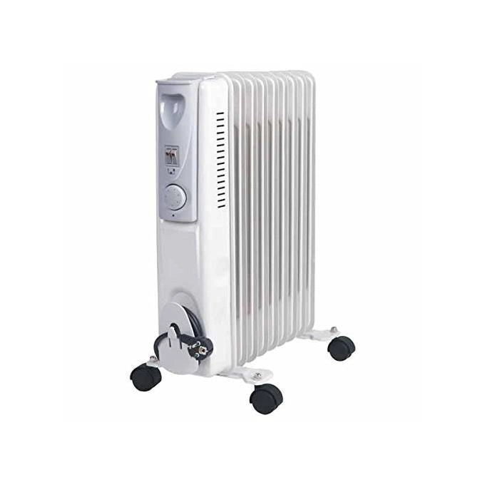 Syntesy SH-29-9 Radiatore Elettrico a Olio 9 Elementi 2000 W Termostato Regolabile colore Bianco