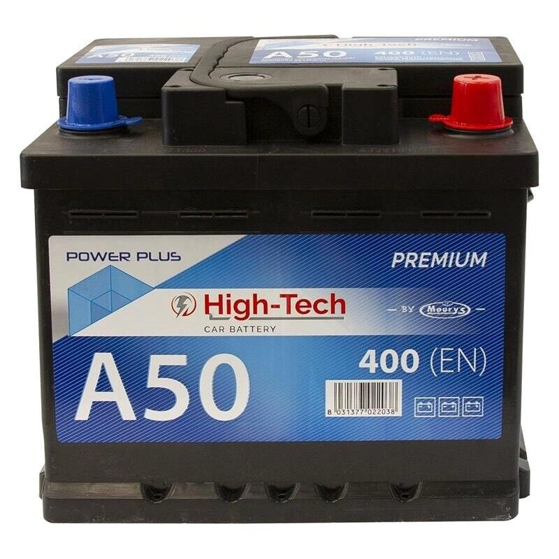 HIGH-TECH BATTERIA AUTO 50 AH EN 400