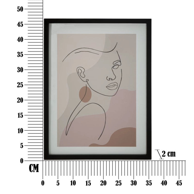Stampa Con Cornice Face -c- cm 35x2x47