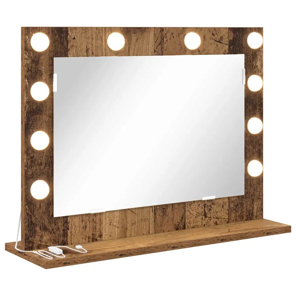 Specchio da Vanit¨¤-Specchio da Trucco Legno vecchio 60 x 45 x 18 cm