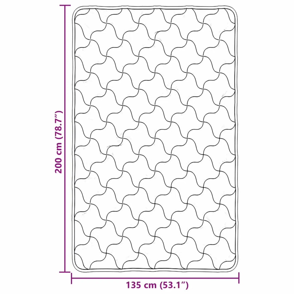 Duvet Estivo Talpa 135 x 200 cm Microfibra e Fleece Teddy 42026205