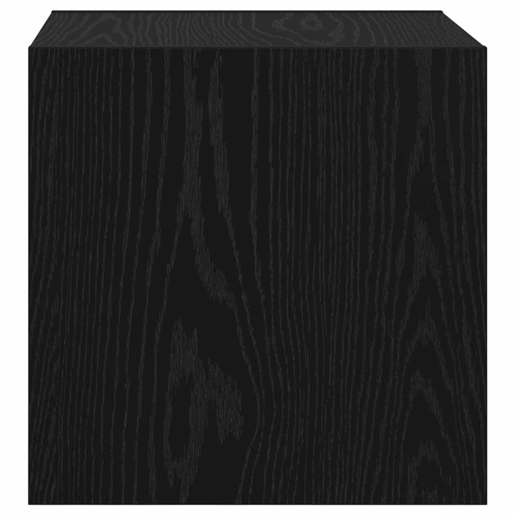 Armadietto a muro Rovere Nero 37 x 37 x 37 cm Legno multistrato 875076
