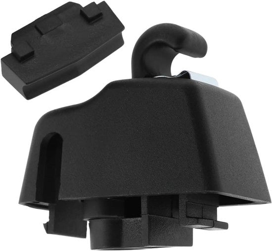 Accessorio per Clip di Sostegno per Parabrezza di Auto - Bevestigazione - Utile - Nero - Parabrezza - Accessorio - Adatto per Tutti i Veicoli - 4L0859562 Compatibile con Audi Q7 Compatibile con VW Touareg - 4L0859561