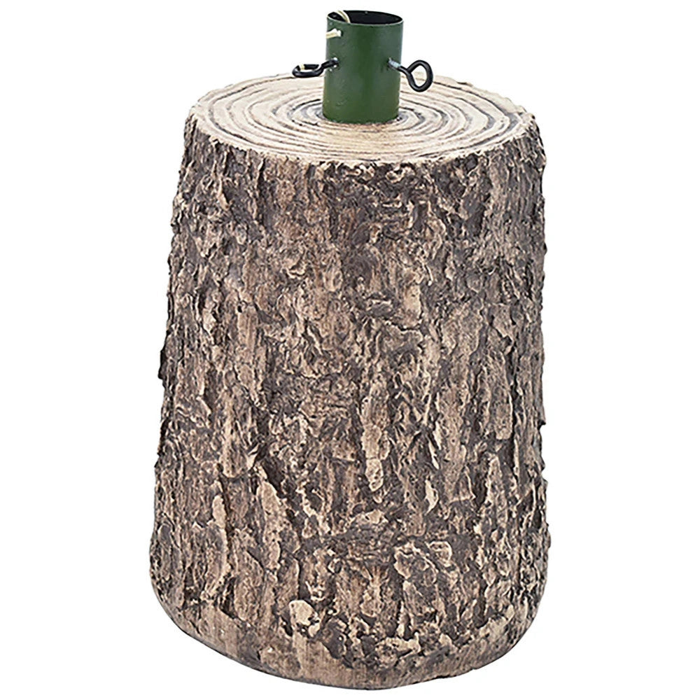 Trade Shop - Base Supporto Albero Di Natale Tronco Natalizio Attacco Universale Altezza 41 Cm -