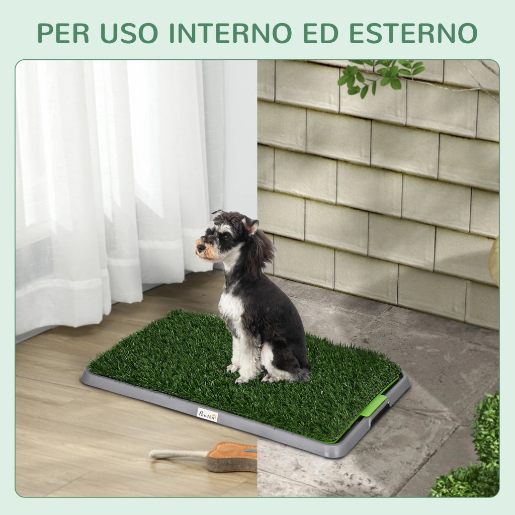 Toilette per Cani con Prato Finto ¨C Minimal ¨C 67x41 cm