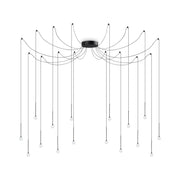 Lampada A Sospensione Lucciola Sp16 Nero Ideal-Lux
