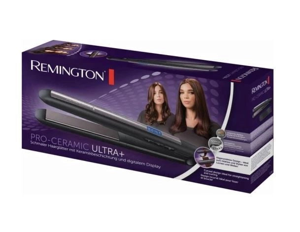 Remington PRO-Ceramic Ultra + Ferro per ricci Caldo Nero