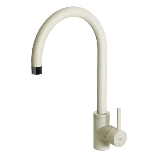 Rubinetto Miscelatore Cucina Elleci Cloud Granitek Bianco Antico MGKCLO62