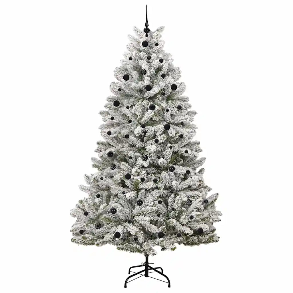 Albero di Natale artificiale con 300 LED Verde e Bianco 240 cm 3395767