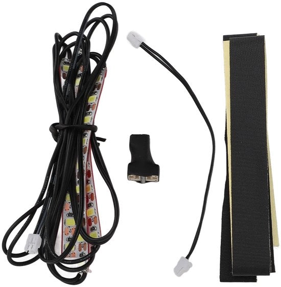 Luminaria LED professionale a LED acqua resistente - Illuminazione per stampante 3D - DESIGN AGGIORNATO - Fonte di luce superiore - Lunghezza cavo adeguata - Incluso adesivo e adattatore