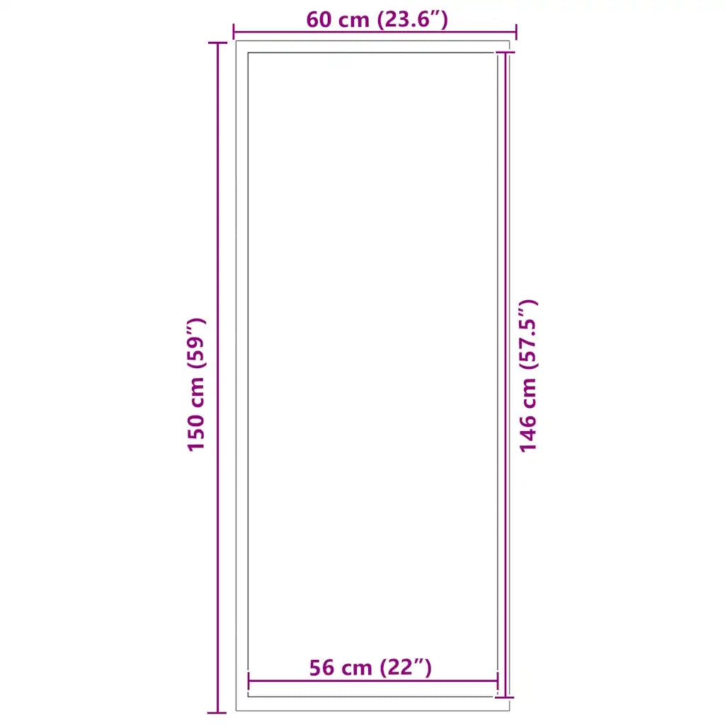 Zerbino Marrone 60x150 cm 4105625