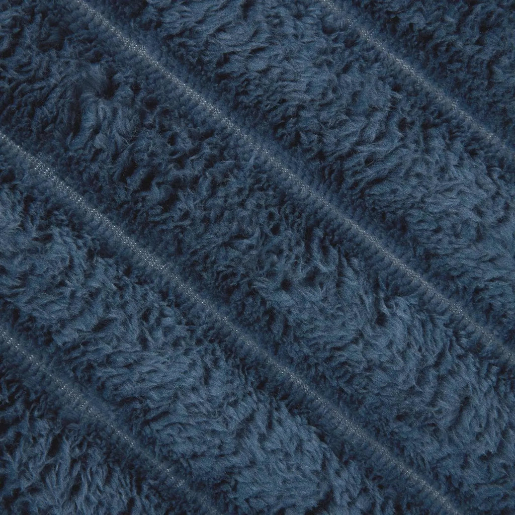 Coperte da Pile 6 pcs Blu navy 150 x 130 cm Panno 42016881